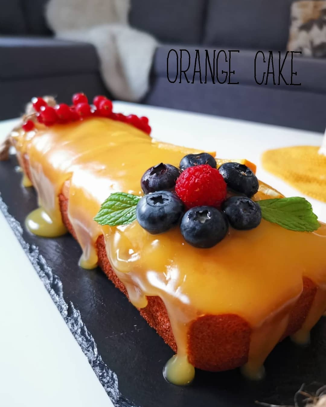كيك البرتقال #dana_sweet6 #sweets #cakes #orangecake #orangecake #كيك_البرتقال