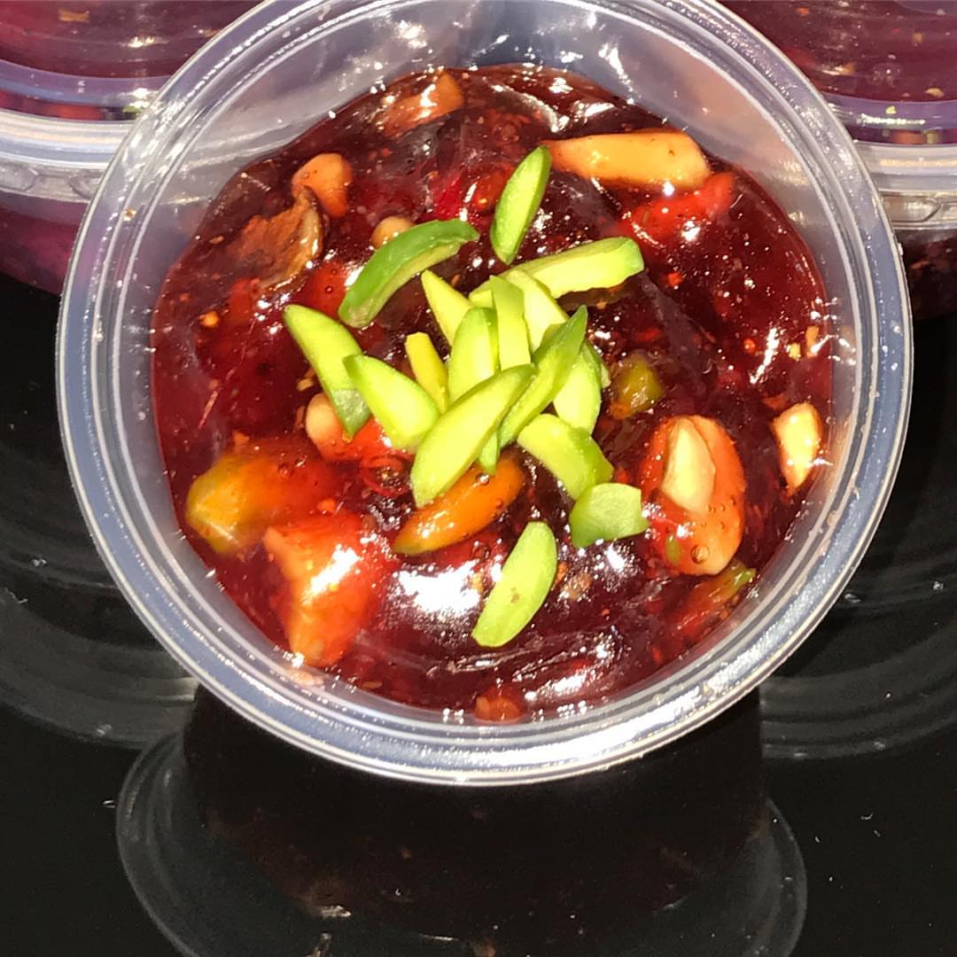 حلوى بحرينة بالزعفران و المكسرات