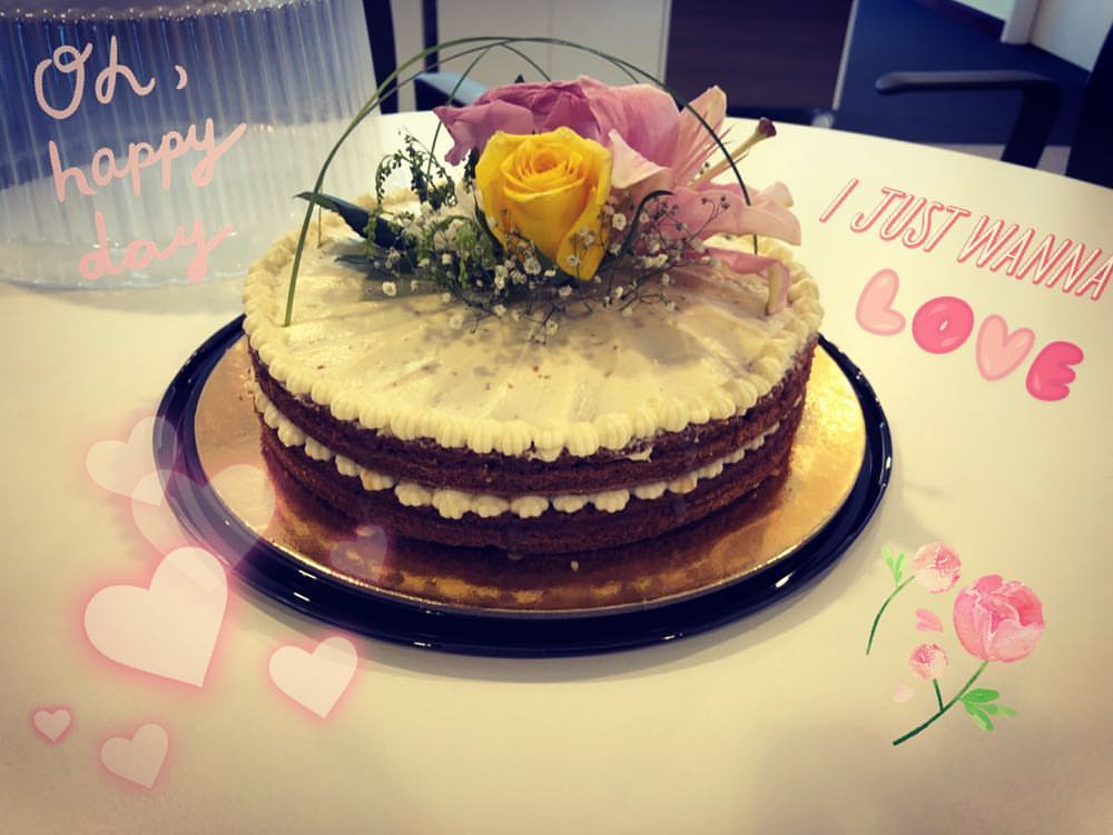 Thank u dear customers for sharing ur moments . . . #cake #jeddah #carrotcake #carrot #كيك