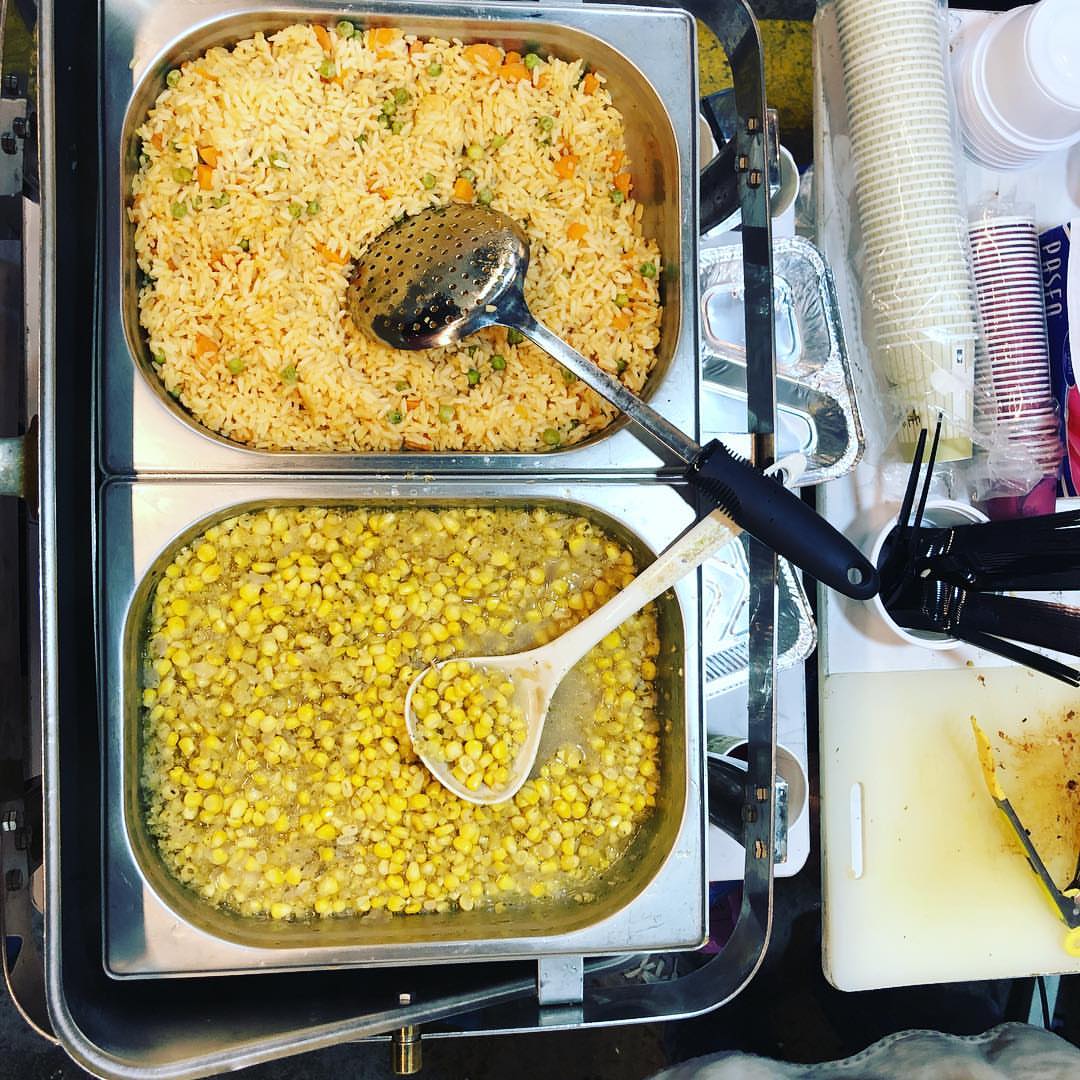 Mexican Rice and Esquites #MexicanFood #Foodporn #Mexico #Jeddah #SaudiArabia #TacosalPast