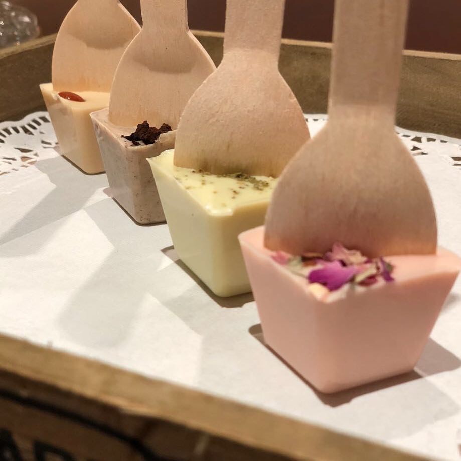Our new flavours : Rose,cardamom,cappuccino, caramel نكهاتنا الجديده : روز ، هيل ، كابتشين