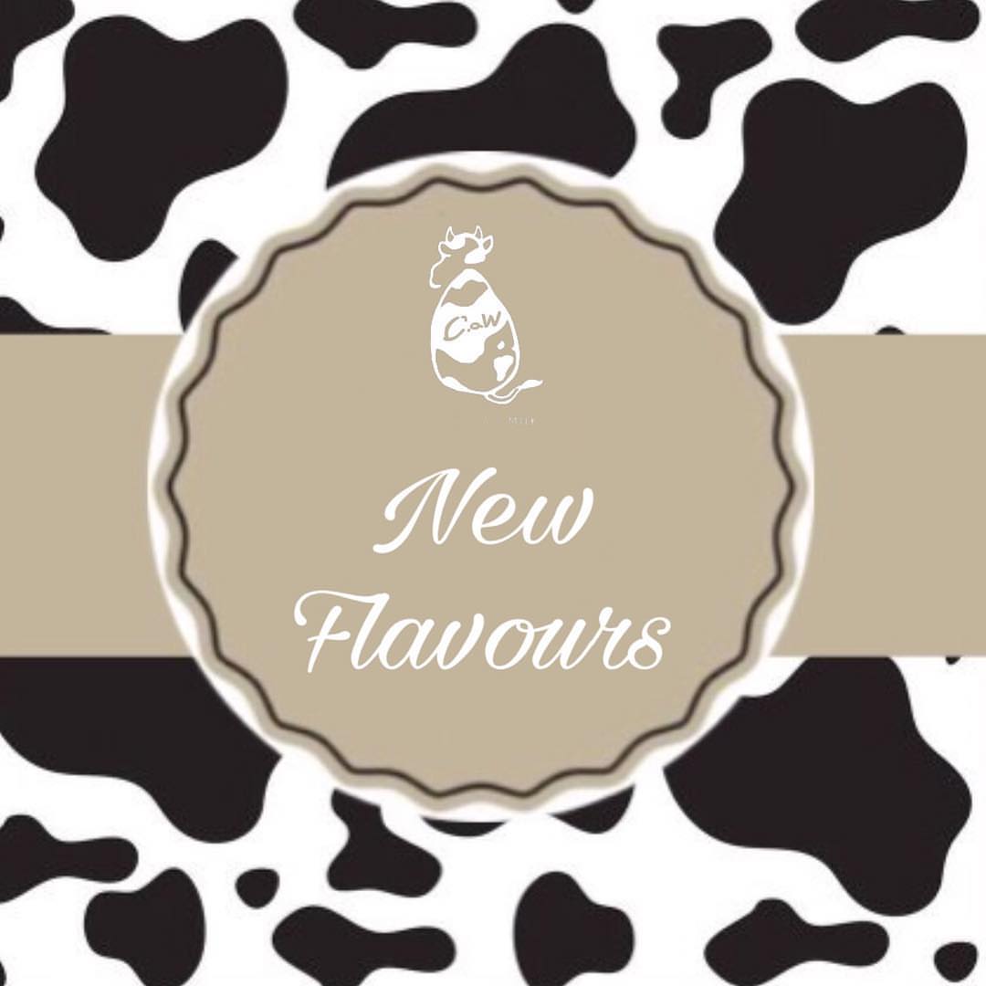 New flavours are available now : 1- White chocolate 2- Cappuccino ☕️ 3- Rose 4- Cardamom