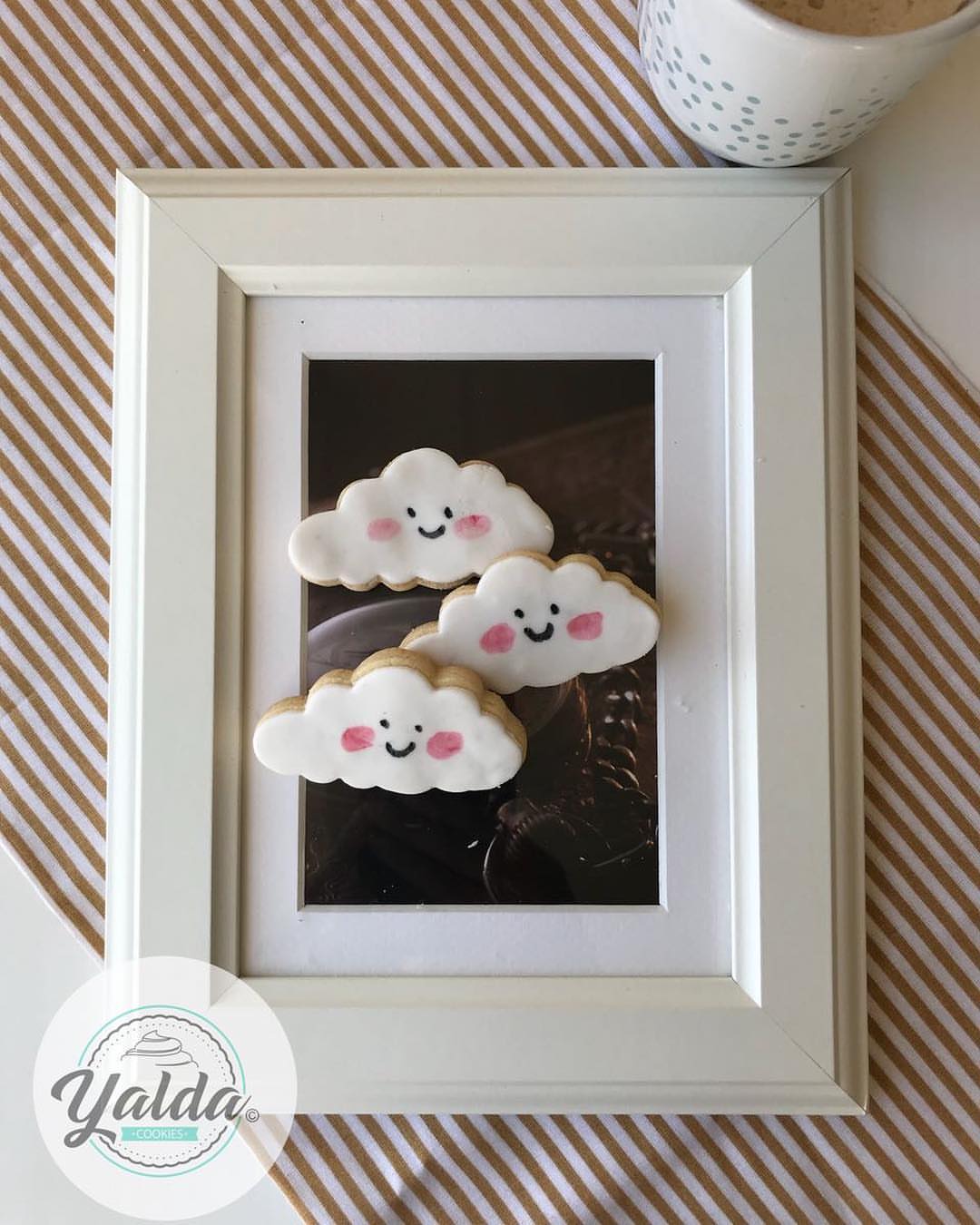 #cookies كوكيز للمواليد الألوان حسب الرغبة، كما يمكن كتابة الأسماء ( بالأنجليزي) على الكوك