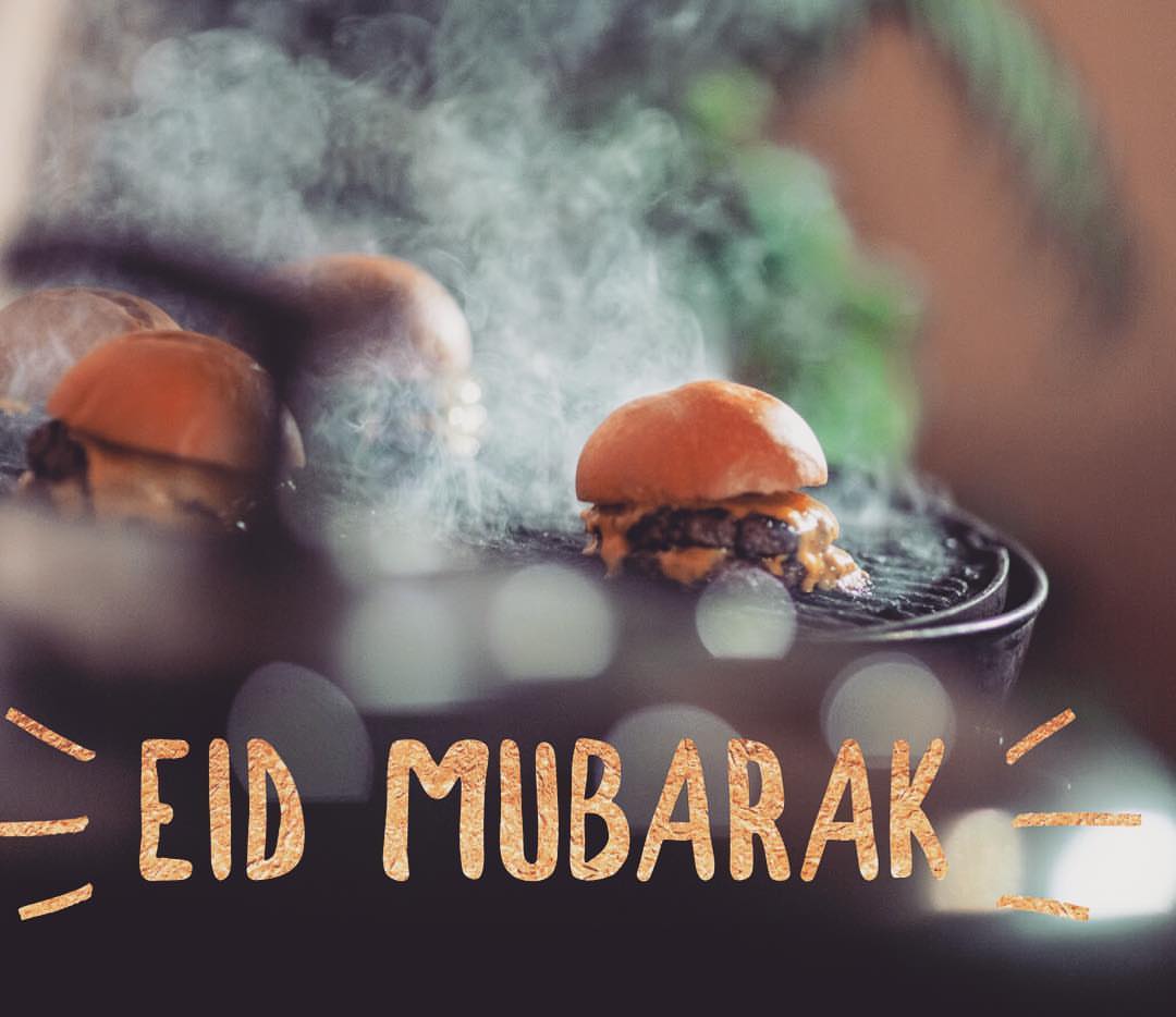 Eid mubarak everybody . Planning a party . We cater!