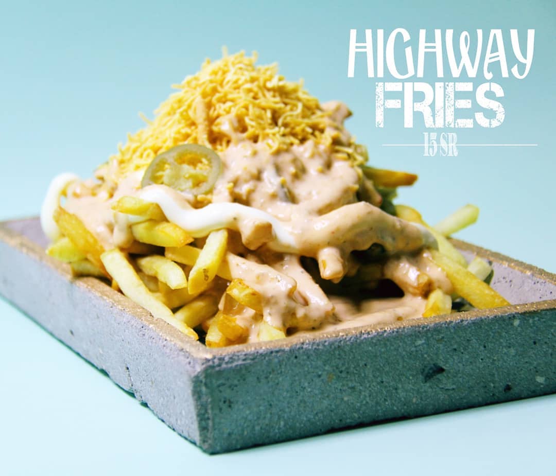 Treat yourself to the best burger in town, right here at ☄ .