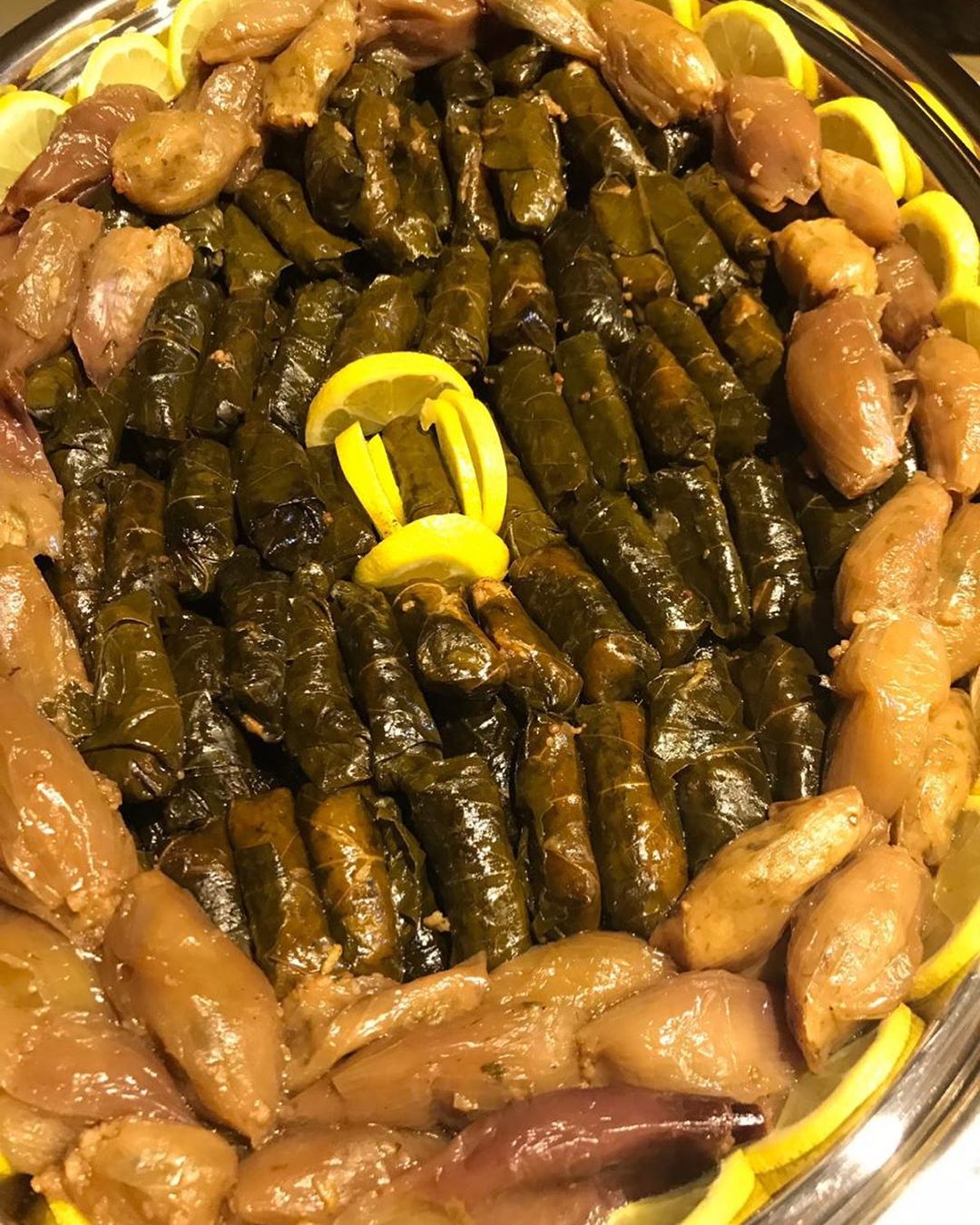 دولمة السنع #دولمه #ورق_عنب #محاشي_مشكله #الرياض #شعبيات_الرياض