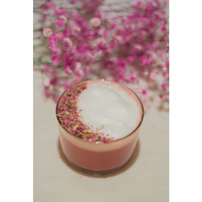 The new flavor Now it’s available ROSE LATTE