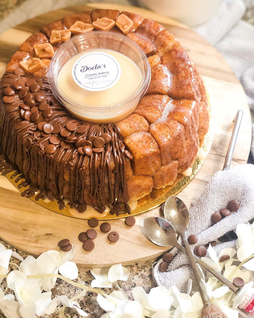 Have a fabulous Friday #monkeybread #yummy #food #sweet #jeddah #today #everyday #photo #ح