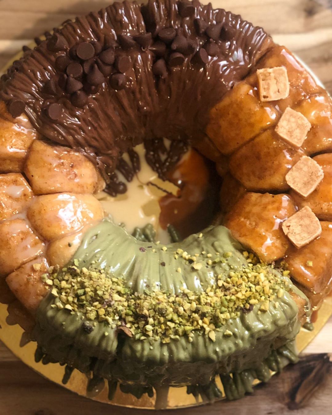 #monkeybread #مونكي_بريد #خلية_نحل #خليةالنحل #حلويات #حلو #تصوير #دعم #لايك #doda_bakery