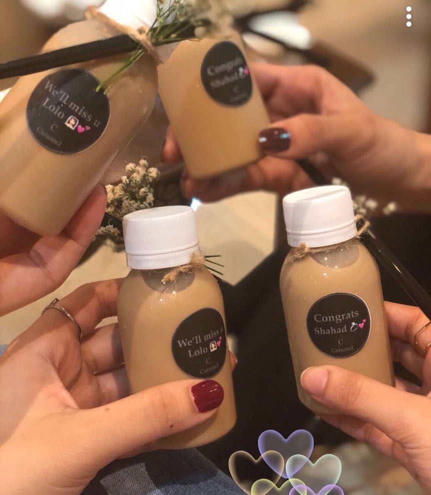 Mini iced coffee