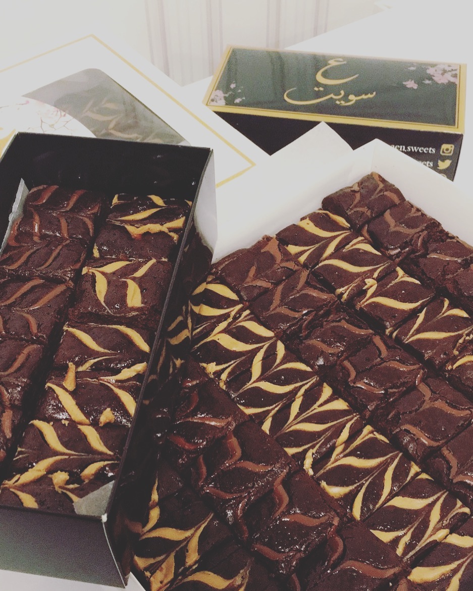 متوفر في ٠ ٠ بوكس براوني كبير ٤٢ قطعه.. ٠ ٠ وبوكس براوني صغير ١٢ قطعه .. ٠ ٠ #وطني#براونيز
