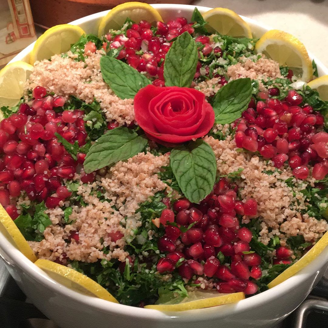 تبوله بالرمان حجم صغير
