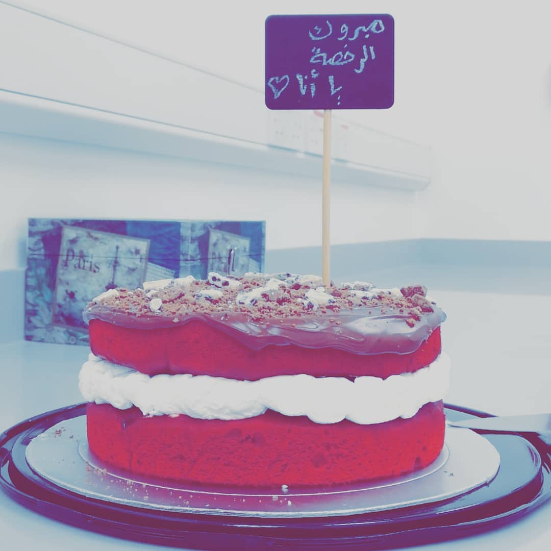 #كيكة_ريد_فلفيت ♥️