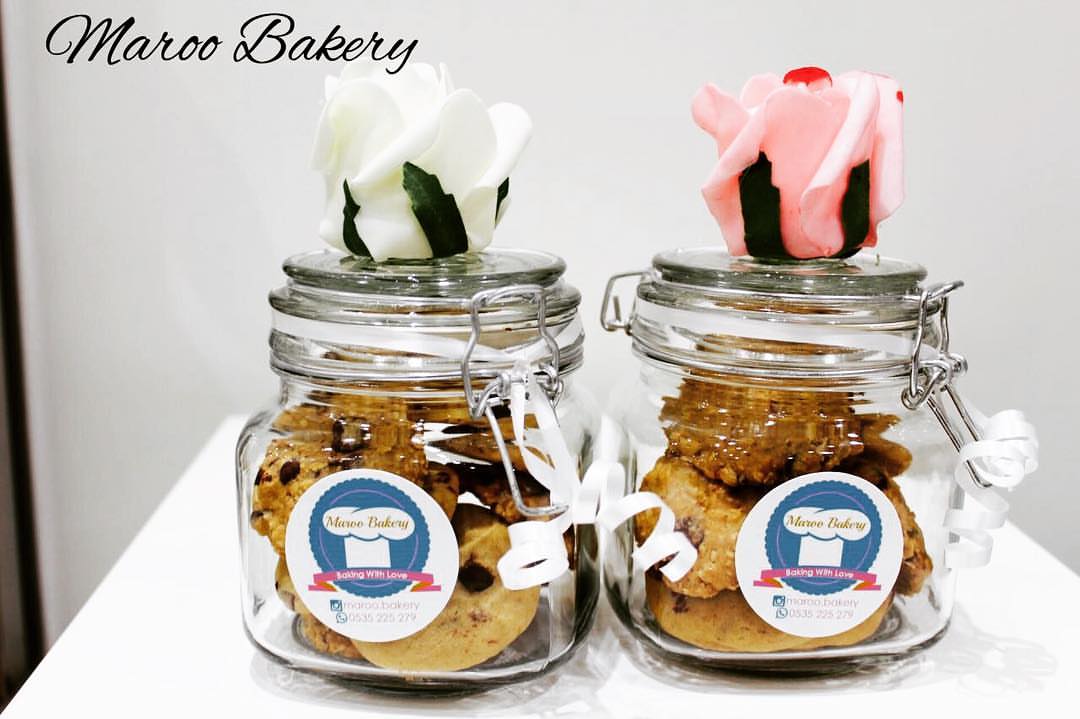 Cookies in jar especial for giftجار الكوكيز هدية لمن تحبون #cookies #partytime #gifts #bir