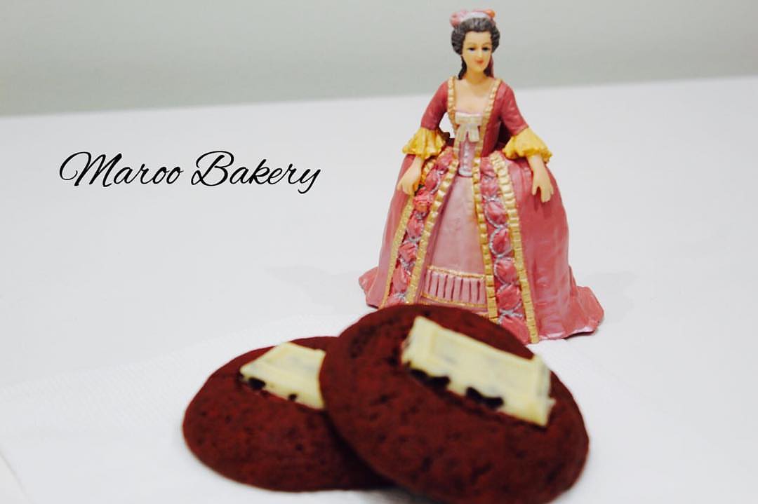 Red velvet cookies رد فليفت كوكيز #كوكيز_مواليد_زواجات_حفلات_تخرج_ولجميع_المناسبات #مناسبا