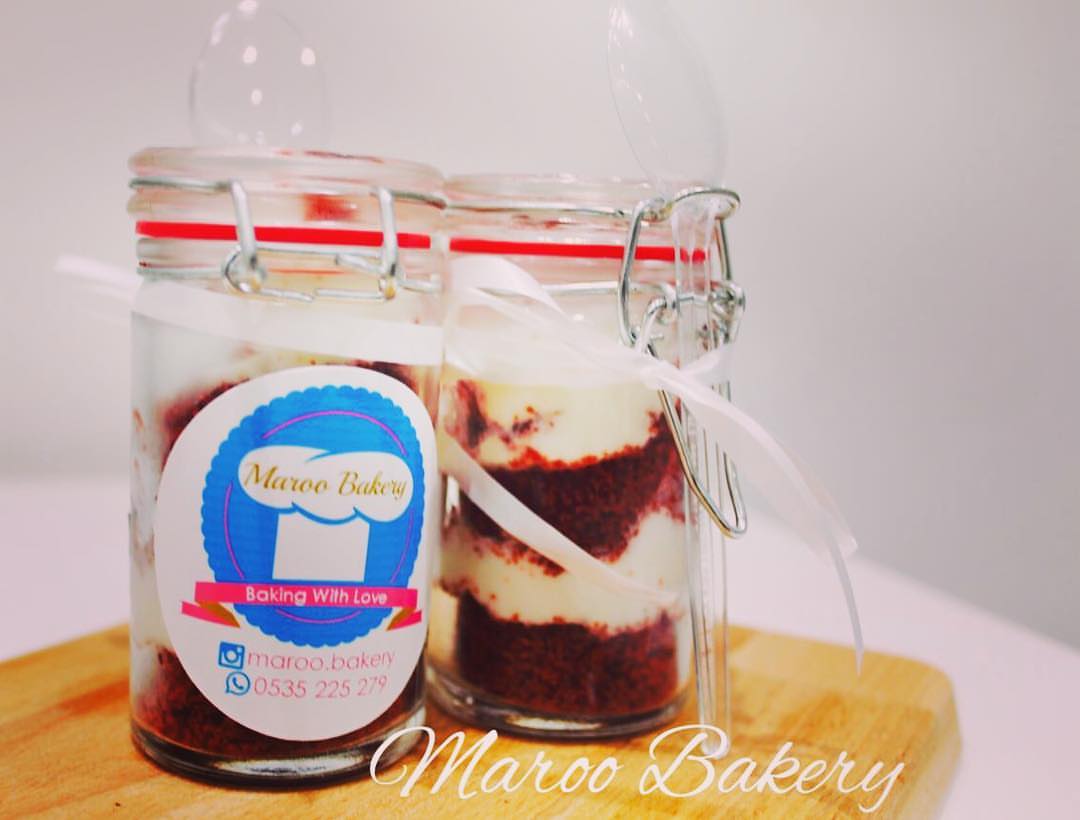 Mini red velvet chees cake jar ميني رد فليفت شيز كيك جار #مناسبات #حفلات_تخرج_زواج_اعراس_ت