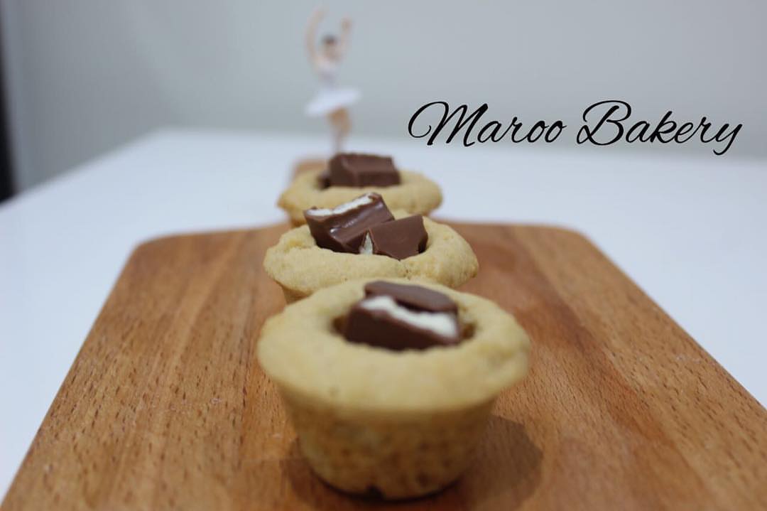 Kinder cup cookies كندر كب كوكيز#coffeeshop #cookies #cooking #bakery #baking #dammam #kho