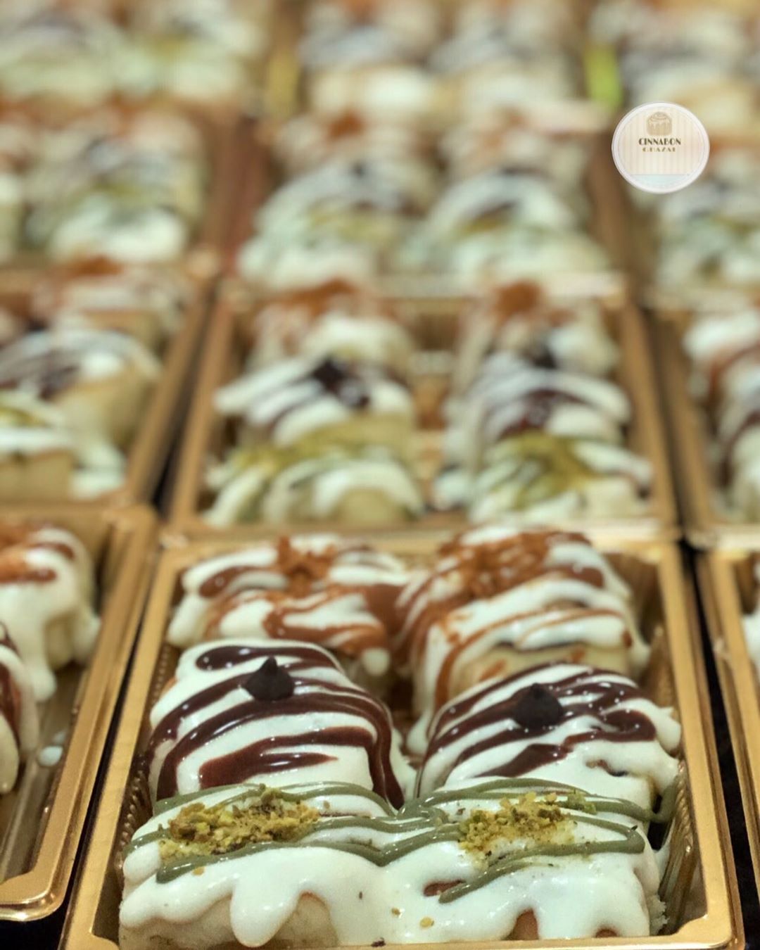 ' ' ' طلبية زواج ( بوكسات ميني سينابون ع الطاولات ) ' ' ' ' #سينابون #ميني_سينابون #سينابو