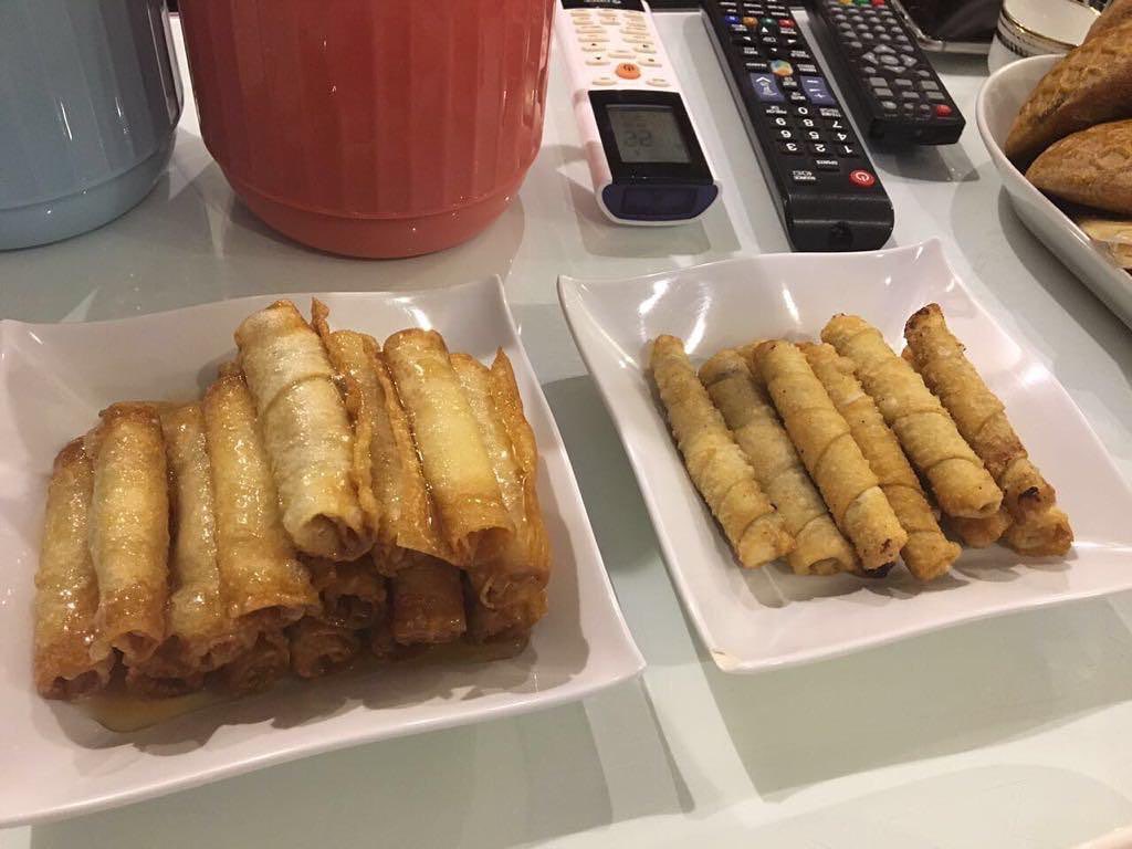 اصابع الكيري بالشيره واصابع النوتيلا