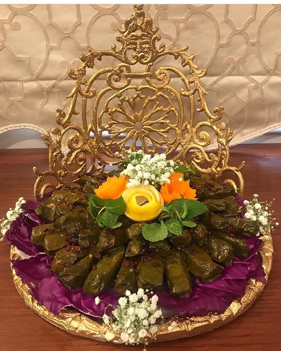 ورق عنب بدبس الرمان