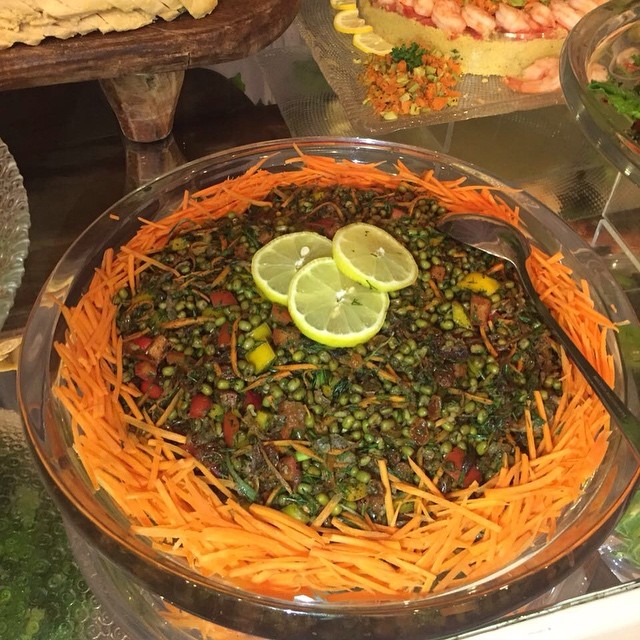 سلطة الماش الشهية