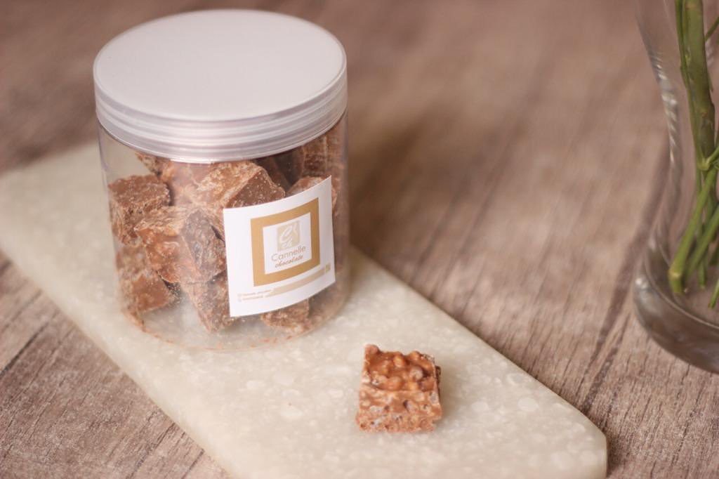 - مكعبات الكرسبي رايس بالكراميل - Crispy Rice Cubes with caramel