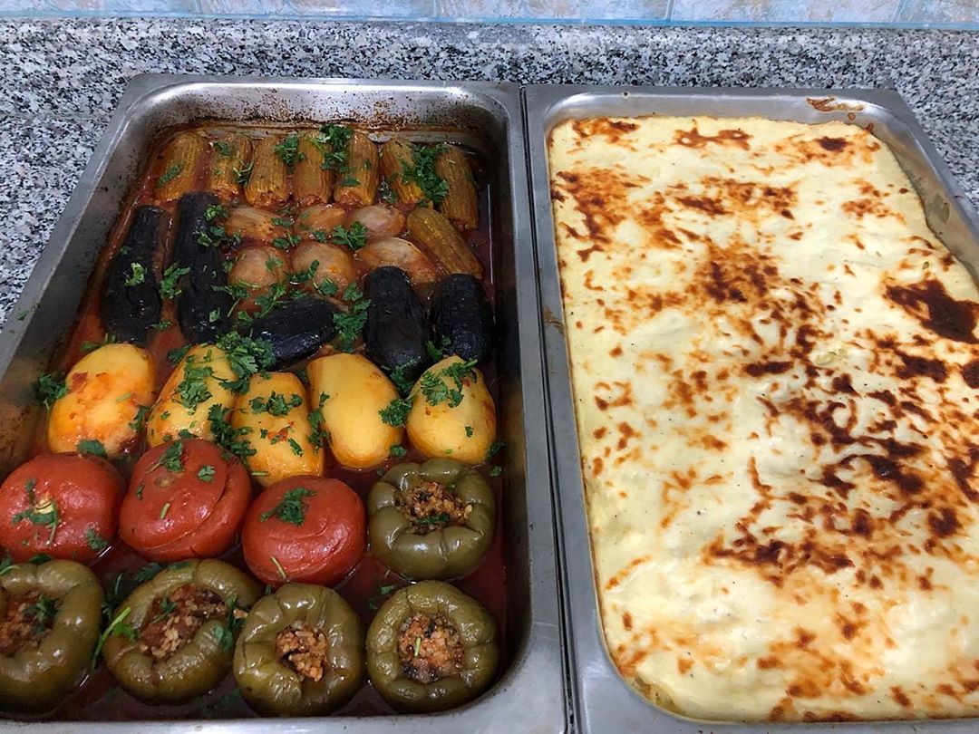 صينية بشاميل &صينية محاشي كبيرة #طاهيات_جدة #يمي_يمي #جدة #هني_وعافيه #اسر_منتجه #طبخ_بيت