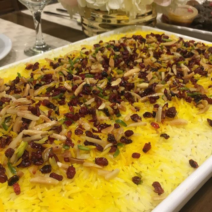 أرز تهجين طلبية عميلتنا المميزة #أرز #لحم #أطباق_رئيسية #صيف_2018