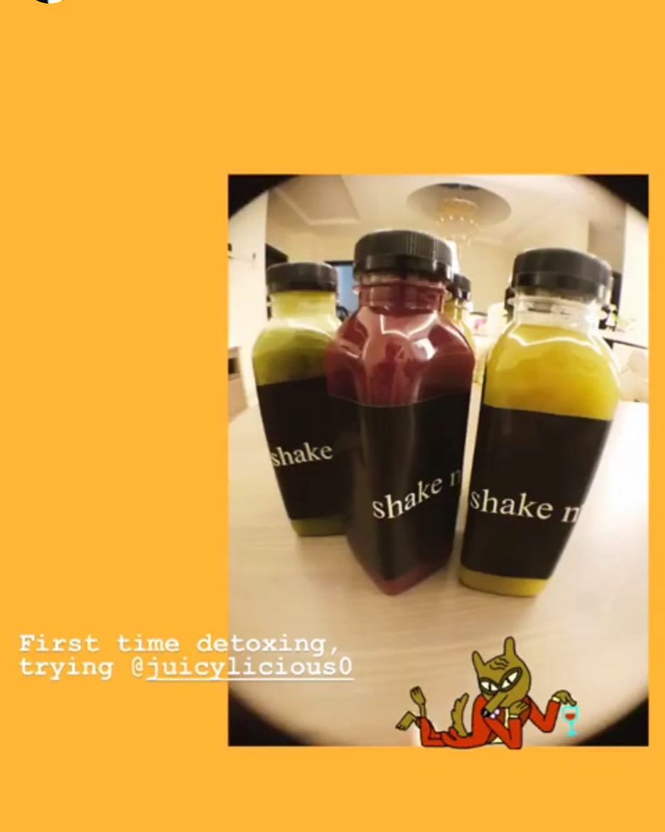 We wish our customer the results that she’s aiming for #vegan #vegetarian #detox #greens #
