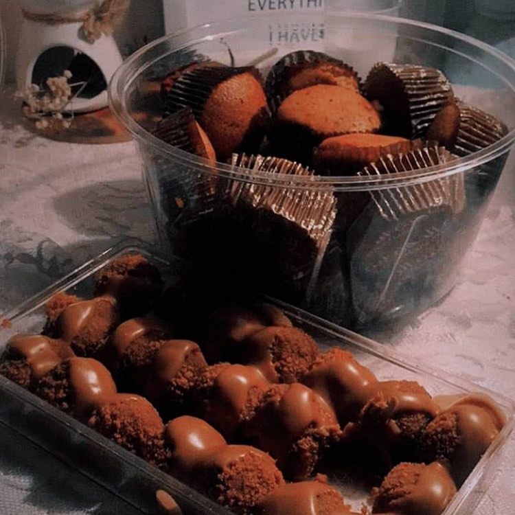 على ايش تخلص اول؟ كرات الدخن ب اللوتس / كب كيك الدخن؟؟!!❤️ #رمضان_كريم .. وكل عام وانتم بخ