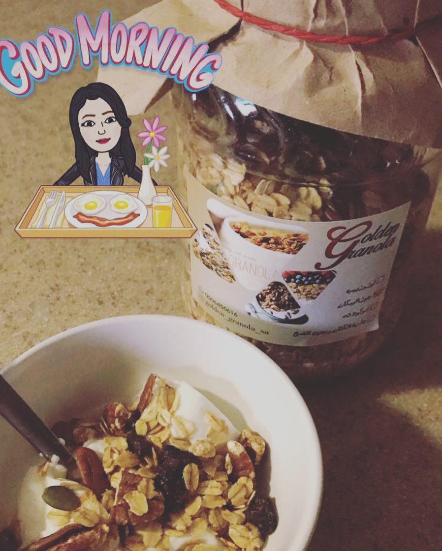 #صباح_الفل #golden_granola #قرانولا #رجيم #توصيل_الرياض