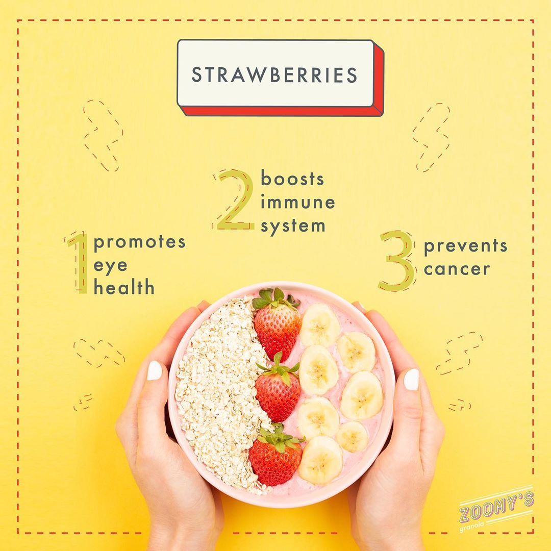 Who loves strawberries ‍♀️‍♂️⚡️ . . . . #granola #healthyfood #oatmeal #benefits #snack #
