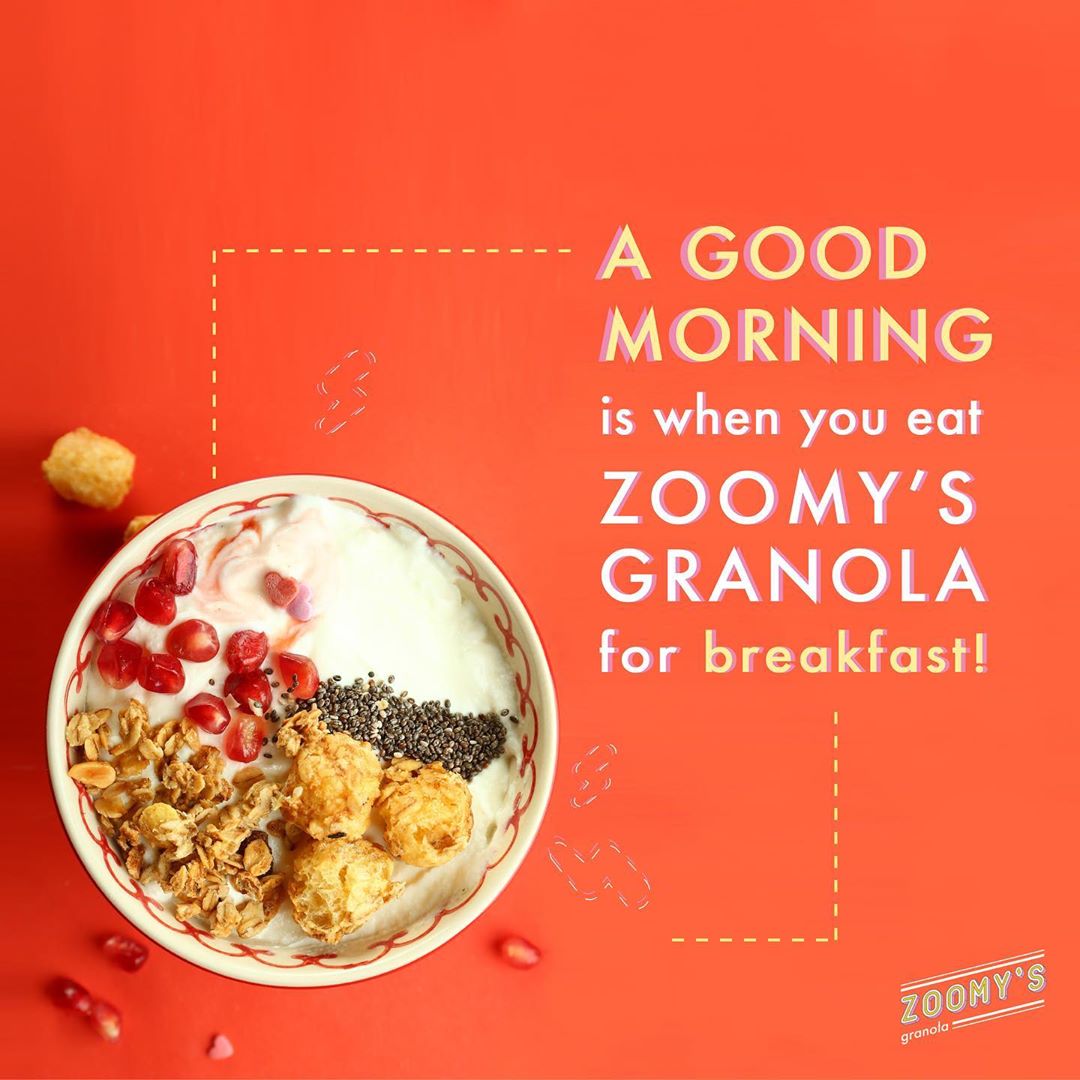 Who plans their breakfast a day before! ‍♀️‍♂️⚡️ . . . . #granola #healthyfood #oatmeal #