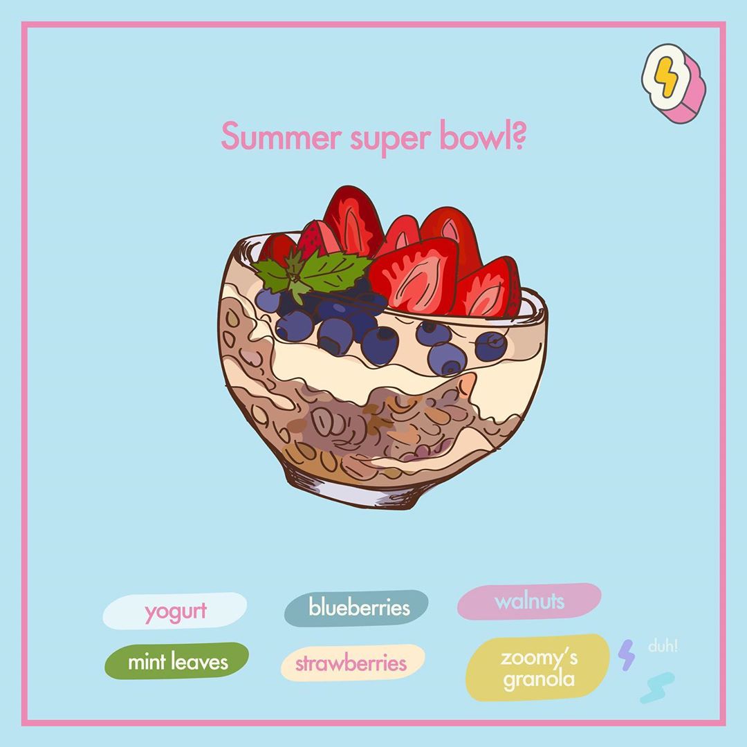 ‏Summer ready Quick and easy! Try these super simple recipes ⚡️ . . . . ‏#granola #health