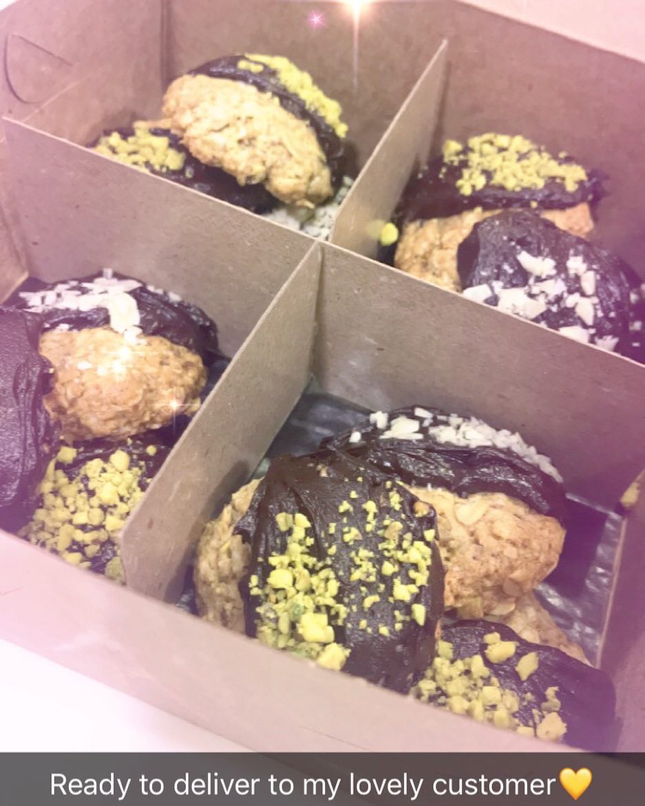 #energybites #oats #nuts #healthysnacks #cocoa #salted #sweet #muffin #healthycookies #rai
