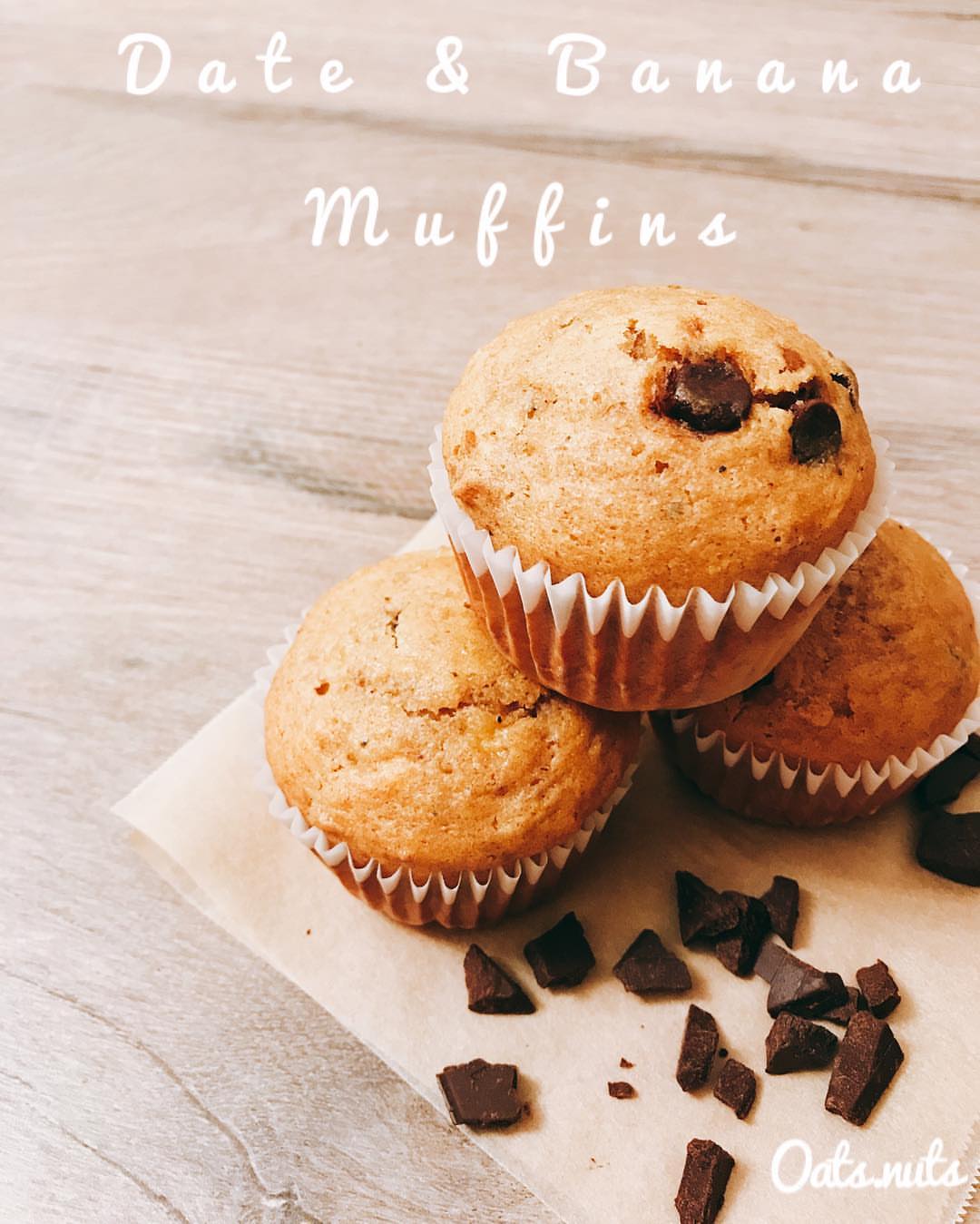 Muffins are the love of almost all adults and children, try ours مفن الموز و التمر من المم