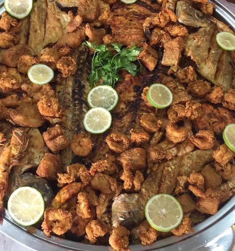 طلبية اليوم ملغمة بالفيليه والقمبري اللذيذ .... ♥️♥️