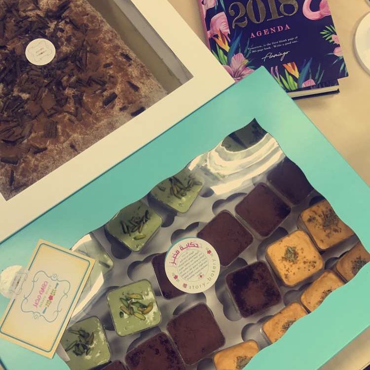 Yummi treat for your ❤️WEEKEND ❤️#bakerystory #riyadh #حلويات