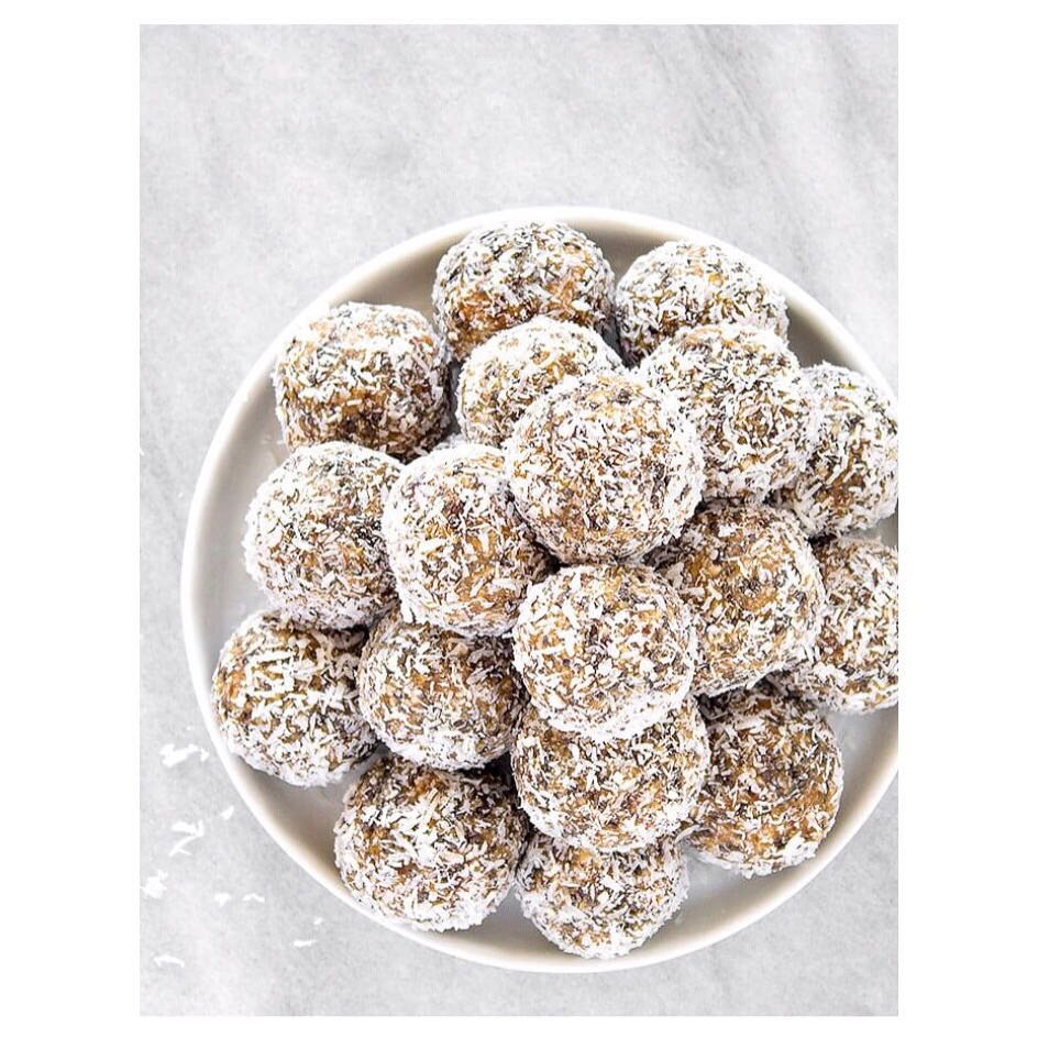 Attention please our healthy truffles are now available at #coconut #lemon #vanillabeaning