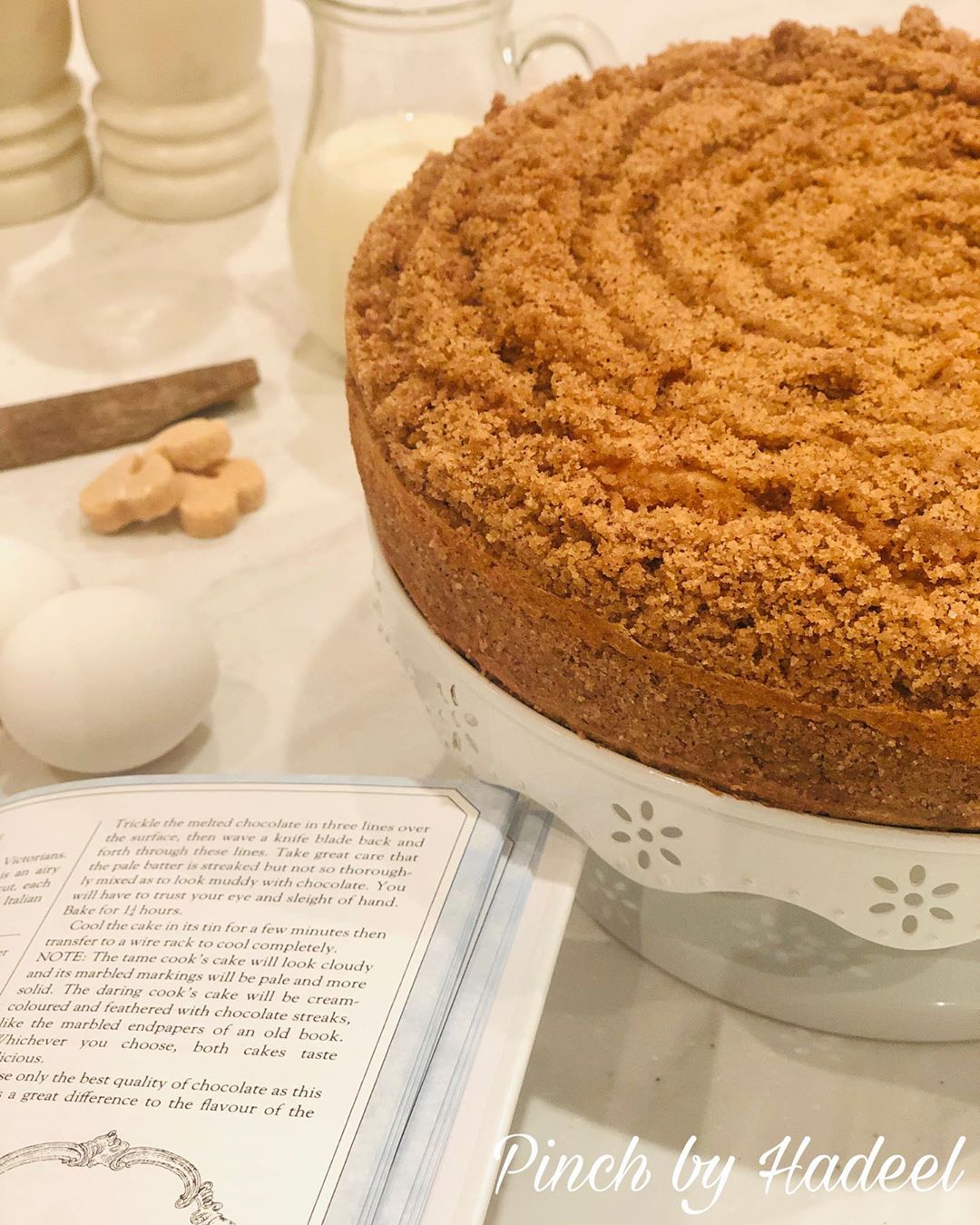 Try our new Cinnamon Cake For orders: