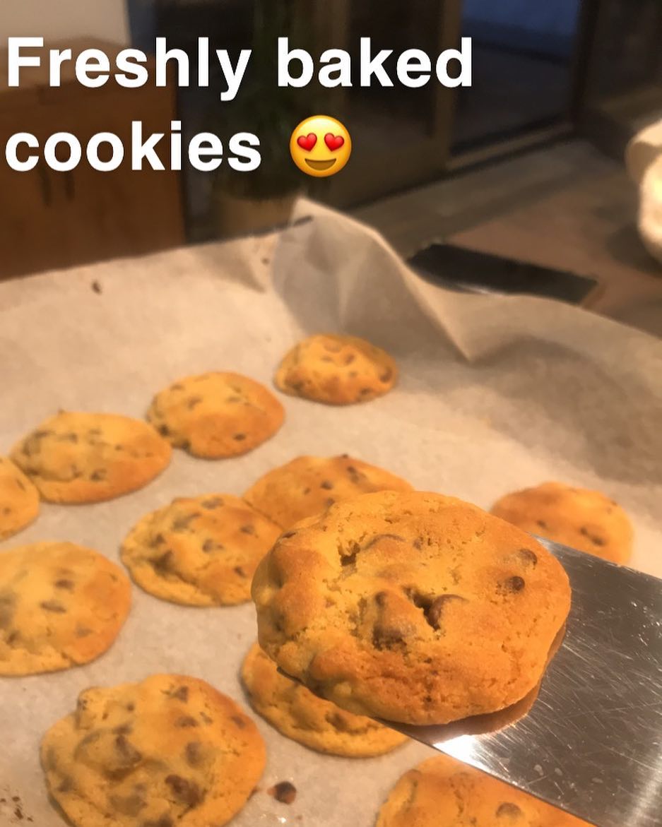 Crispy edges and soft in the middle the perfect cookie