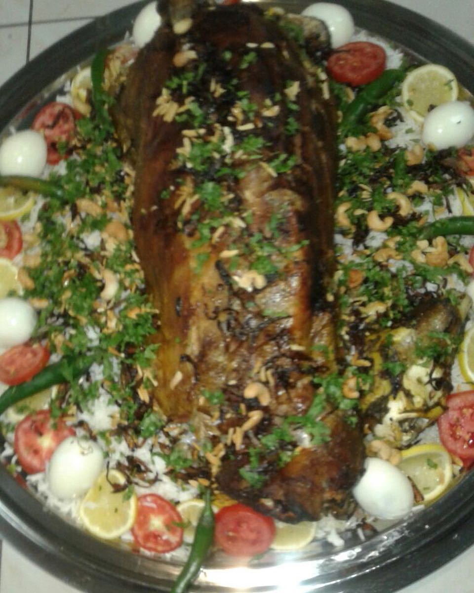 طلبية زبونه تيس محشي رز وخضار