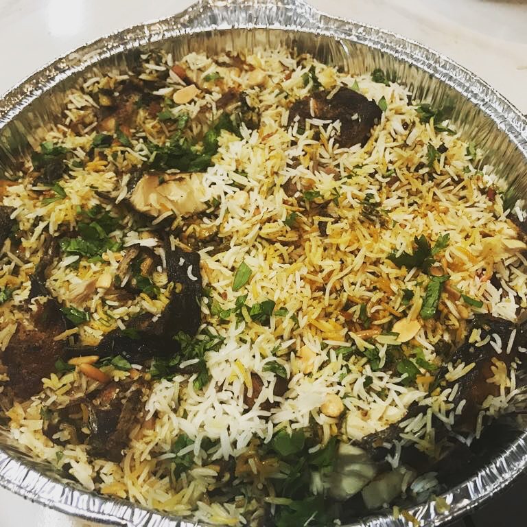 برياني سمك طلبية زبونه بالعافيه عليهم