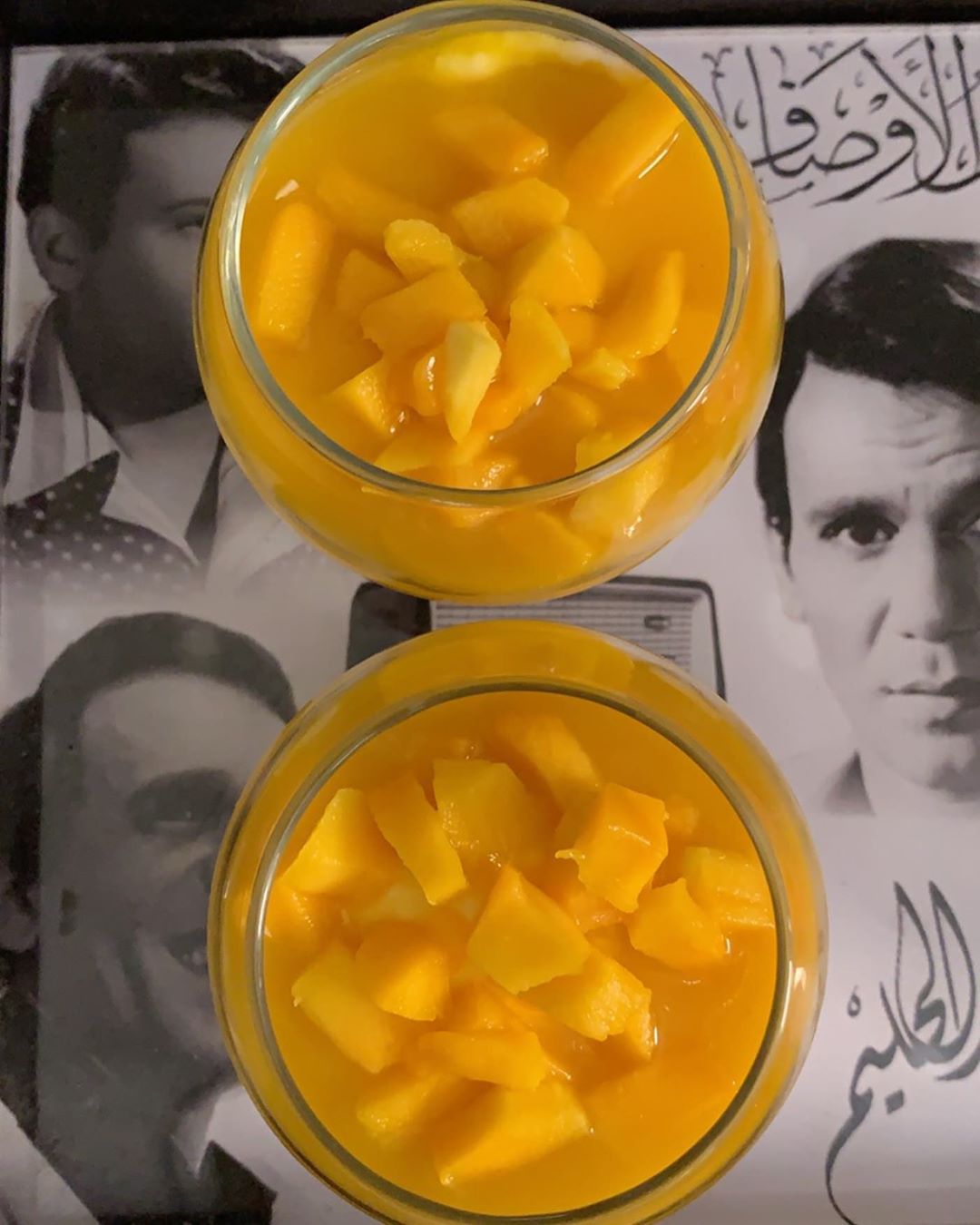 Mango trifle