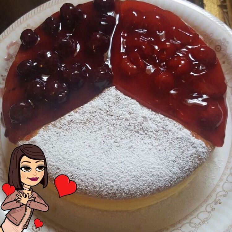 تشيز كيك يااباني ........لذييييييييذ 3 نكهات .. سادة و توت أحمر وأسود #جدة#تشيز_كيك#كيك #ر