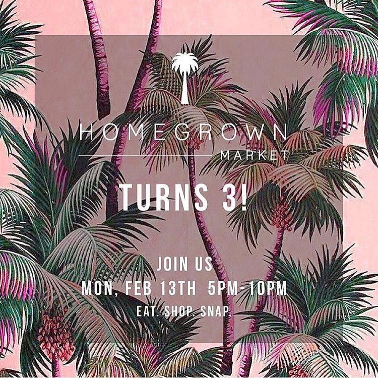 Join us on Monday 13th of February to celebrate their 3rd anniversary from 5pm-10pm.