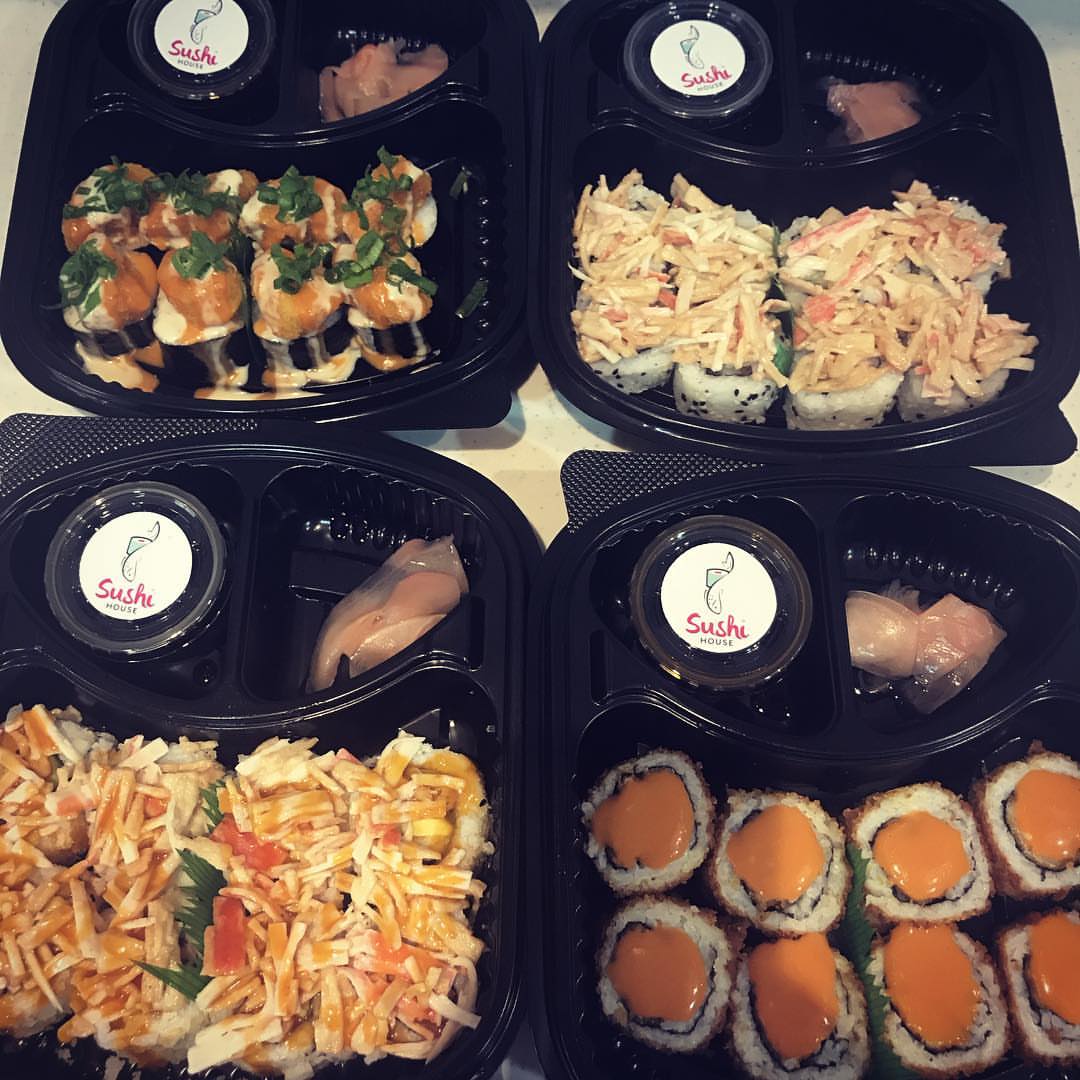 طلبيه زبونتي اليوم بالعافيها عليها #سوشي #لذيذ #متميز #رائع #sushi #الدمام #الخبر #يمي_يمي
