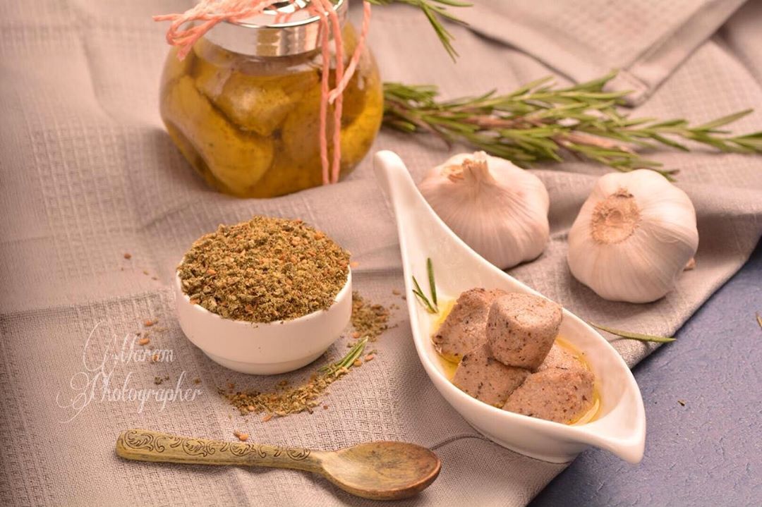 جديد مخبز ريمي جبنة نباتية بالصويا واللوز بالثوم..خالية من الجلوتين . . #جلوتين_فري #كيتو