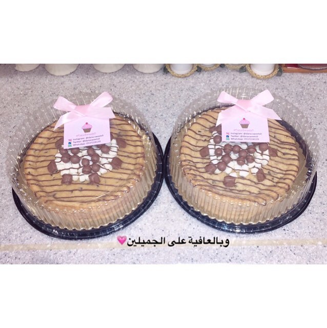 ما شاء الله طلبات كيكة الكوكيز ما وقفت مع العرض اليوم كان آخر يوم للعرض، شكراً لثقتكم فينا