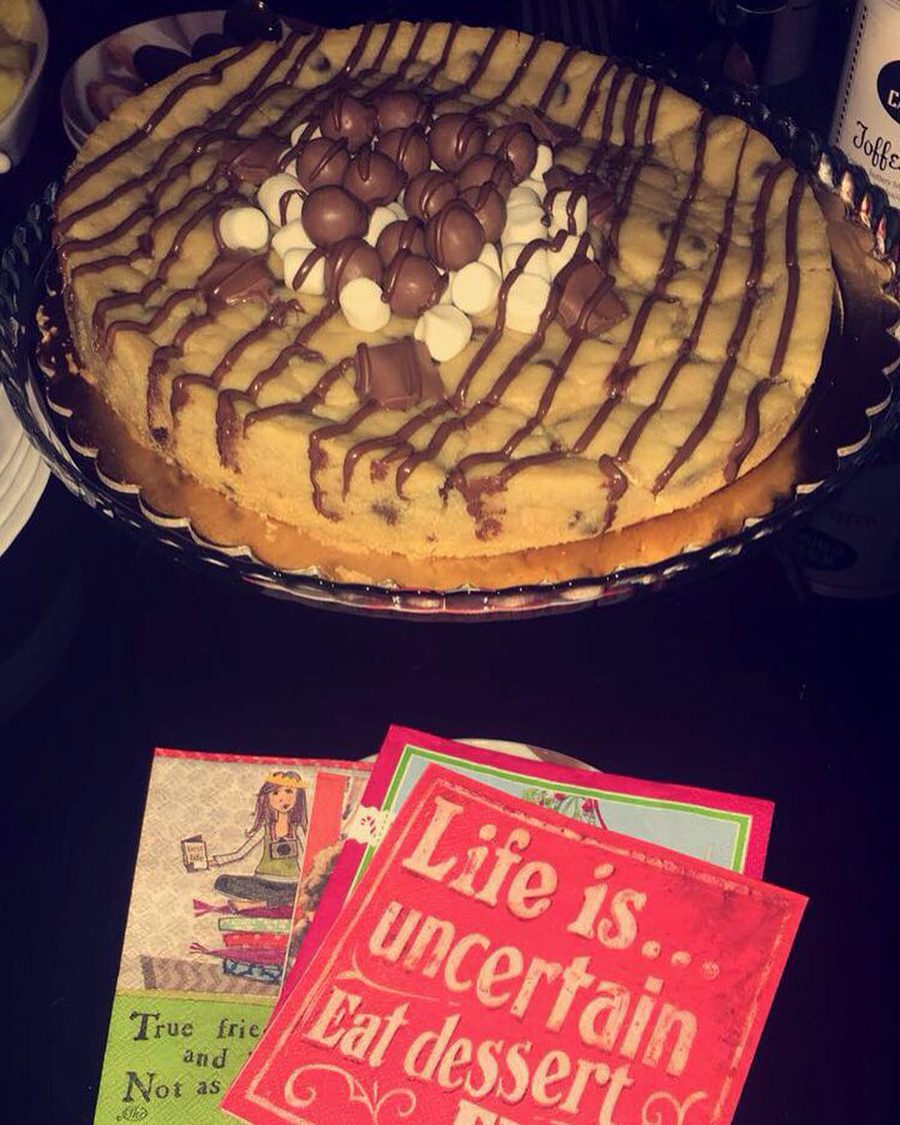 Life is uncertain, eat dessert